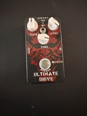 JOYO Electric Guitar Effects Pedal Distortion Overdrive Metal Shell True Bypass