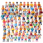 Huge Lot 100 Playmobil Children Figures – Mixed Boys & Girls – Vintage Kids Toy