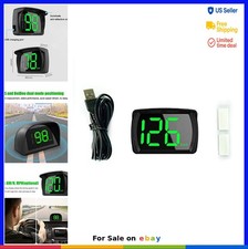 Car Hud Head Up Display Gps Digital Speedometer Kmh Mph Led Large Font For Car