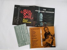 John Lee Hooker Only Obi Back Tray Insert The Big Soul Artwork Japan No Disk