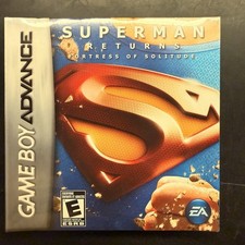 Superman Returns: Fortress of Solitude (Game Boy Advance GBA) Brand New - Sealed