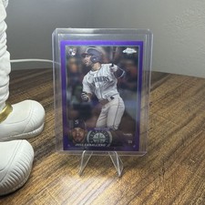 2023 Topps Chrome Baseball Jose Caballero Purple Rookie Refractor /250 No.USC40