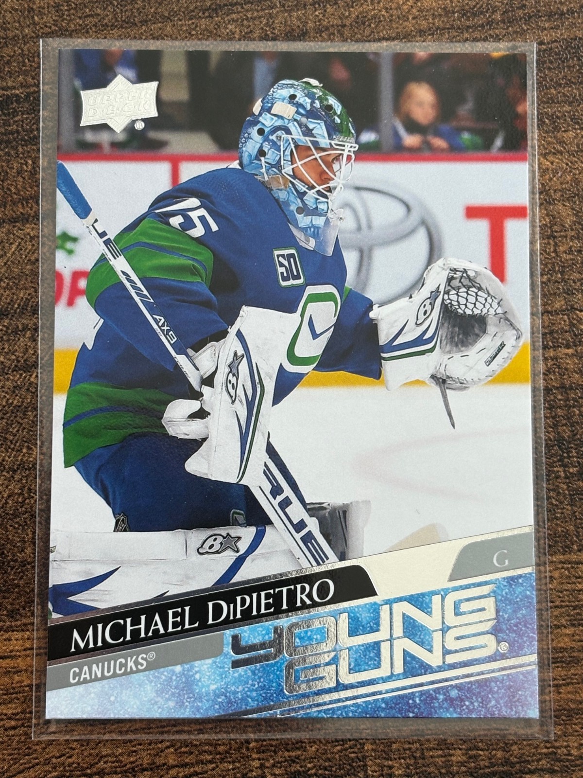 2020-21 Upper Deck #206 Michael DiPietro YG RC