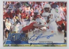 2022 Leaf Pro Set Metal Action Ink Blue Crystals 13/25 Cameron Rising Auto 1u6