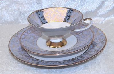 Kaffeegedeck 3 tlg. Schumann Arzberg  Bavaria Porzellan - ca. 1950 er - Nr.3