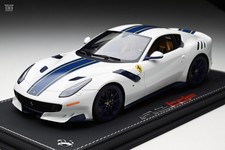 1/18 BBR Ferrari F12 tdf Bianco Tartan P18121WT Ltd 42pcs w/ Display Case