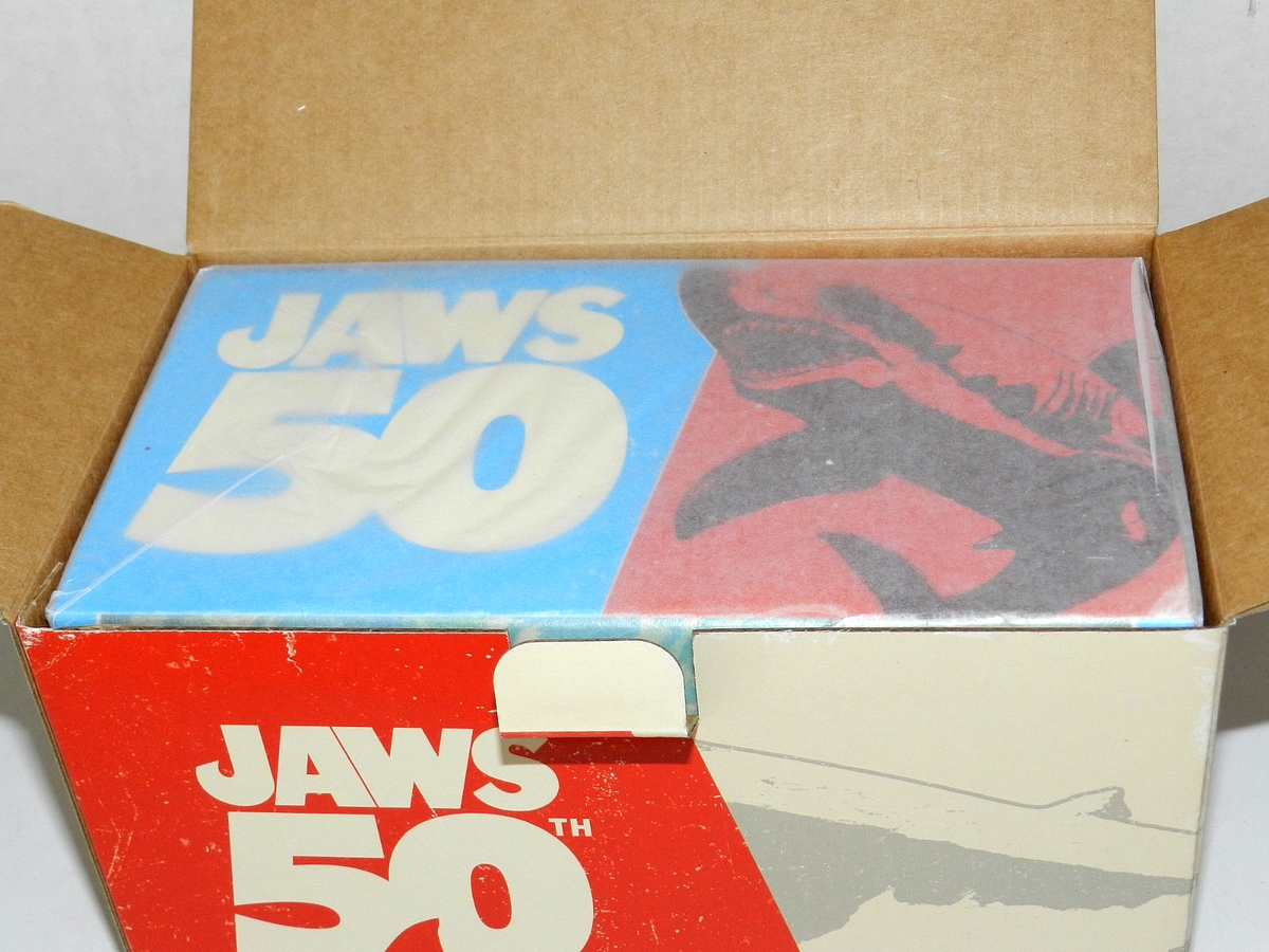 JAWS MATTEL SDCC 2025 EXCLUSIVE 50TH ANNIVERSARY SET NEW GEM SET