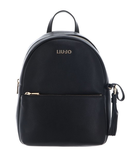Liu Jo Cirry Ecs Backpack M Rucksack Freizeitrucksack Rucksack Nero Schwarz Neu-image