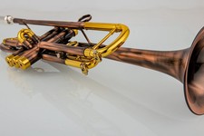 Best Quality Bb Trumpet Tune Antique Copper Brass Plated Professional Instrument