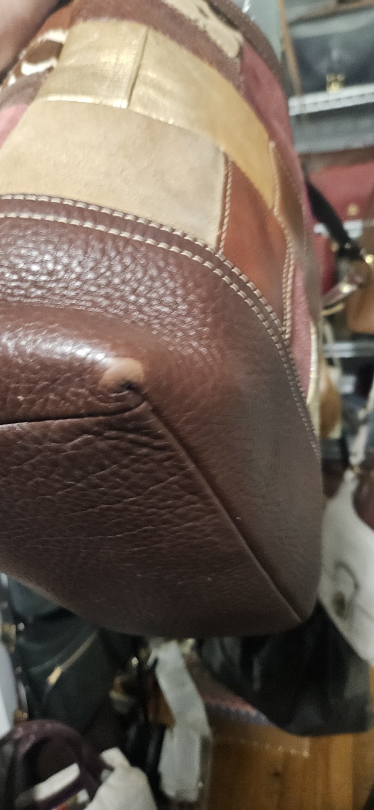 Coach Holiday Patchwork Tote 10434 - image 10