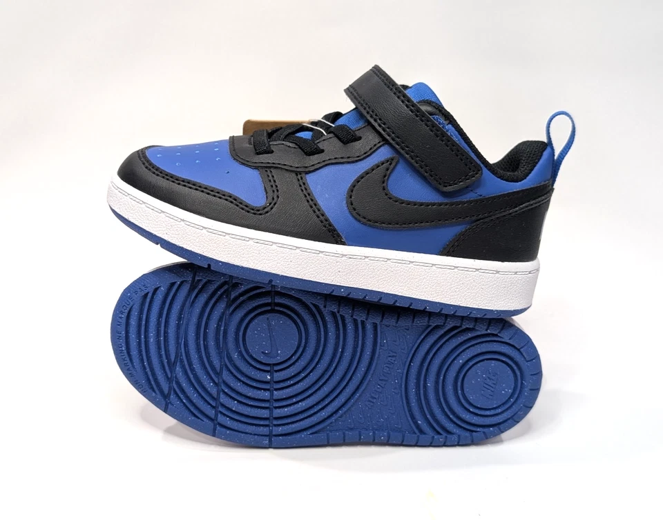 耐克 Court Borough Low Recraft (TD) 游戏 Royal/Bl 学步儿童 男孩运动鞋-Asst 尺寸 — 第 4/4 张图片