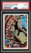 1966 Topps Batman B Series Blue Bat Trading Cards 21