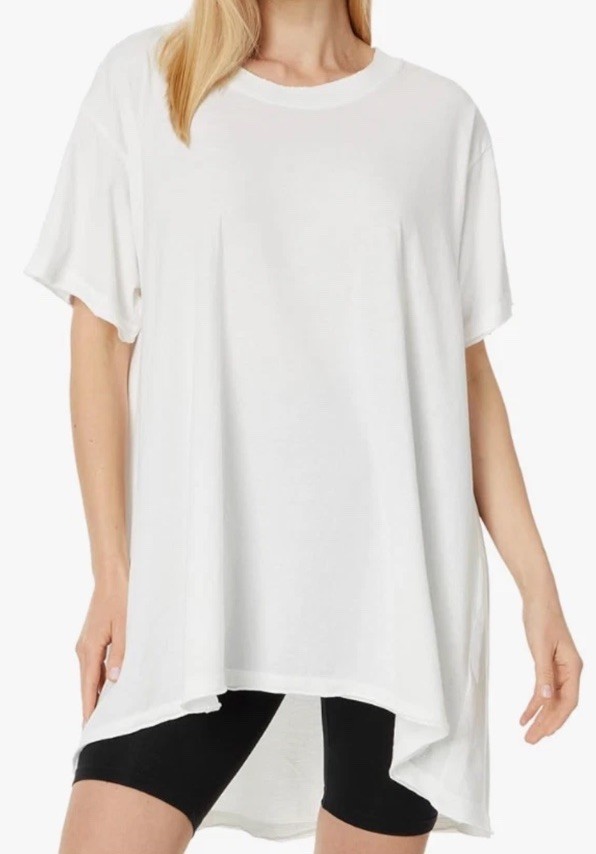 FP Movement Leg Day Tee Size Medium NEW Free People Oversized Top Shirt NWT $58