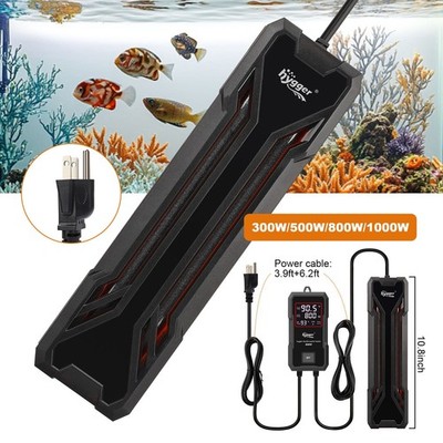 hygger 10/25/50/300/500/1000W Aquarium Heater Digital Anti-Explosion Thermostat