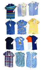 Ralph Lauren Polo Baby Boy  Baby Girl Short Rompers ASSRTD Styles Sz 3M-24M NWT