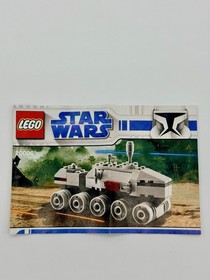 LEGO Star Wars 20006 Brickmaster Clone Turbo Tank Complete w/ Manual, No Box