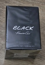 Kenneth Cole Black Men's Eau De Toilette Spray - 3.4oz New Sealed in Box