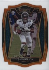 2020 Panini Select Premier Level Orange Prizm Die-Cut CJ Henderson #189 1pf0
