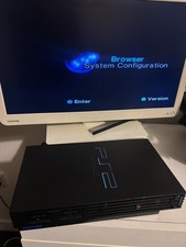 Faulty PlayStation 2 Black PS2 Fat Console Parts Spares Repair Faulty Disc Tray