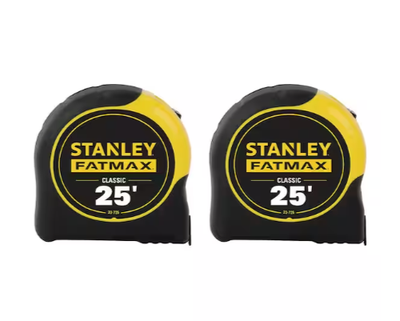 #ad Stanley FMHT74038 FatMax 25 Foot Tape Measure 2 Pack 33 725 $27.12