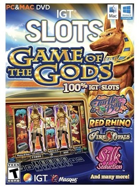IGT Slots: Game of the Gods PC Computer Game, Mac and Windows