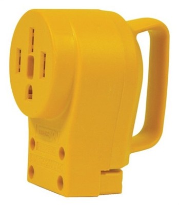 Camco 50 amps Replacement Receptacle 50 AMP 1 pk (Pack of 2)