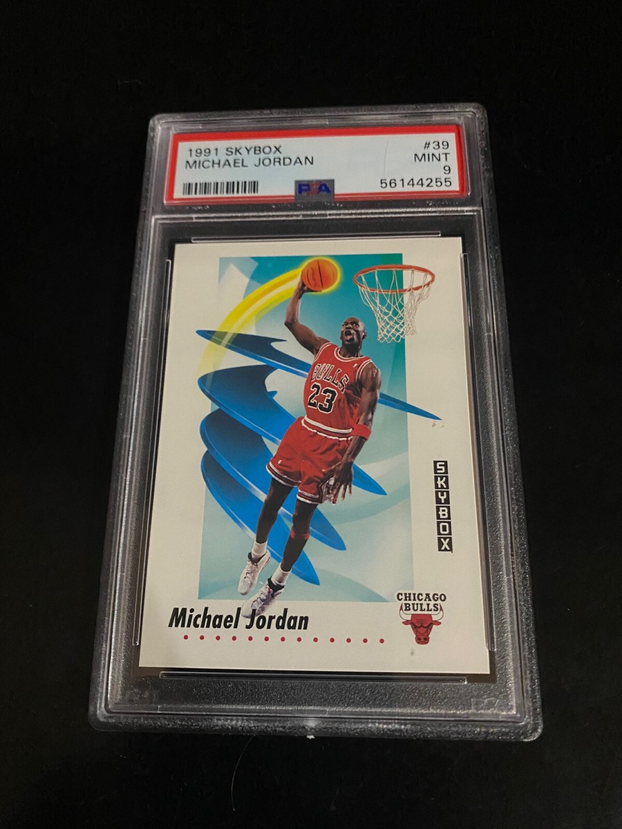 Michael Jordan 1991 Skybox Basketball #39 PSA 9 Mint | eBay