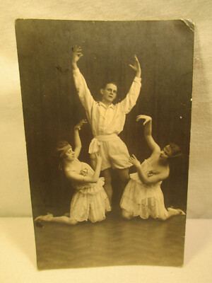 Postcard theater memorabilia actor Seifert dance Volksbühne Berlin 1920s