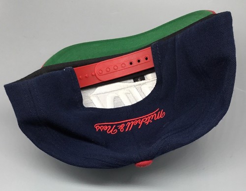 California Kings Hat Cap Snapback Blue Red Adjustable Mitchell Ness Mens - Picture 7 of 7