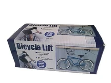 Bicycle Lift Bike Ceiling Mount Pulley Hoist Garage Storage Rack Hooks Hanger