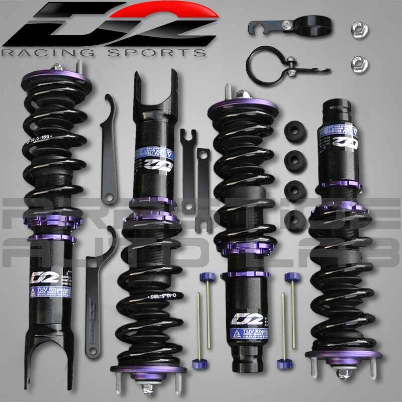 D2 Racing RS Adjustable Coilovers Kit For Honda Civic 1992 - 1995