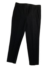 Women's TALBOTS Size 6 Petite Chatham Black Pants Cotton/Rayon/Spandex