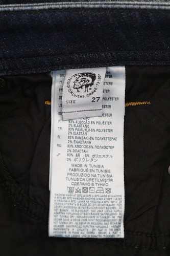 Diesel Thommer-T 087AI Herren Jeans W27 Jogg Sweat Stretch Antik Riss Gewaschen - Bild 9 von 11