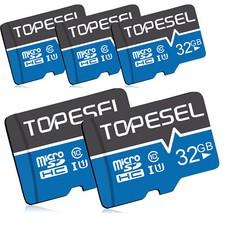 100 Pack Universal 32GB Micro SD Card Class 10 Memory Card Micro TF Memory Cards