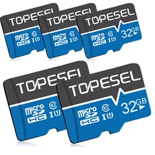 100 Pack Universal 32GB Micro SD Card Class 10 Memory Card Micro TF Memory Cards