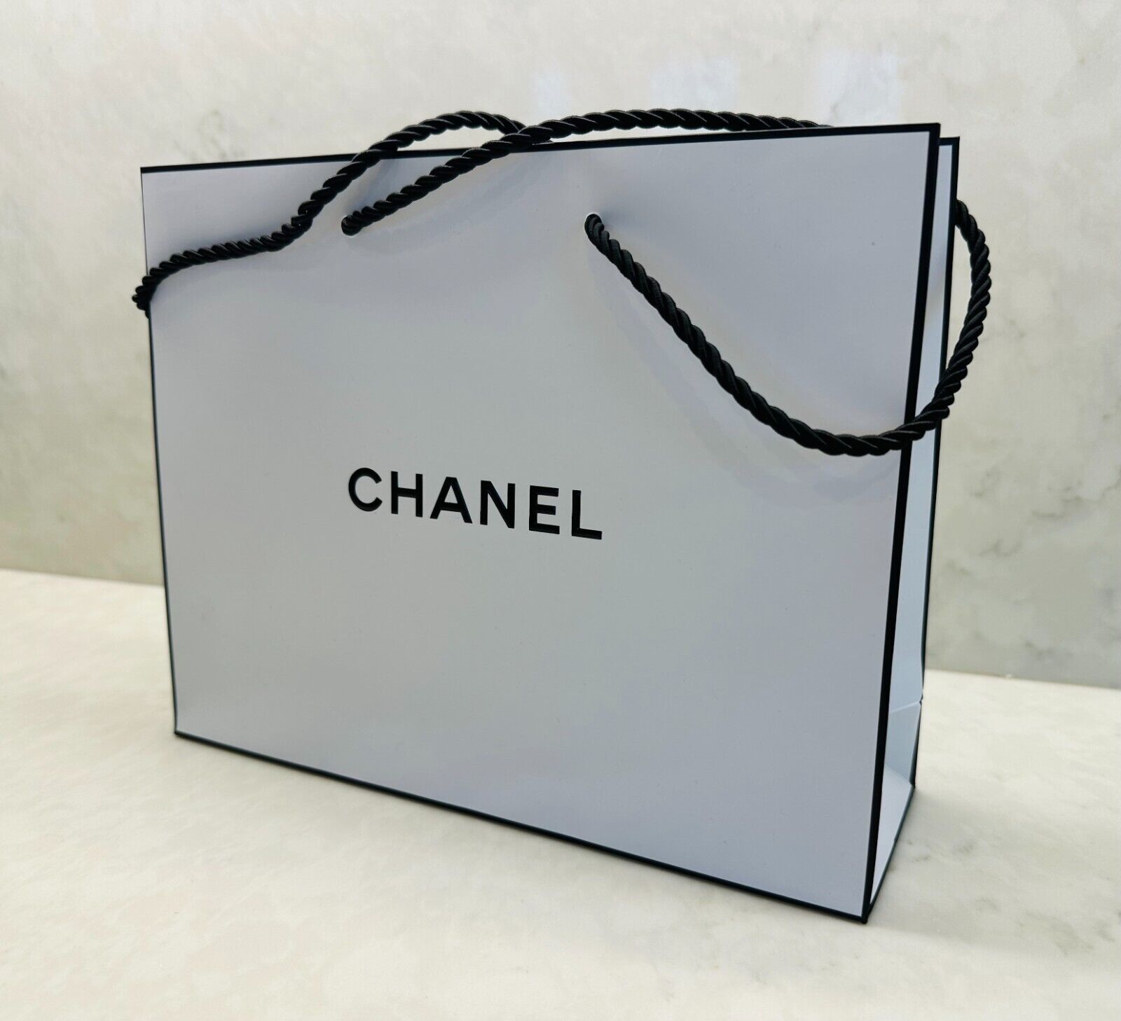 Authentic CHANEL New 10X8" Store Tote SHOPPING Paper BAG+GIFT