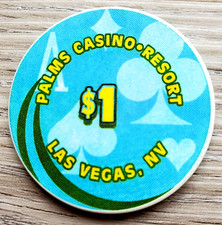 $1 Las Vegas Palms 2005 Ace Casino Chip - Uncirculated