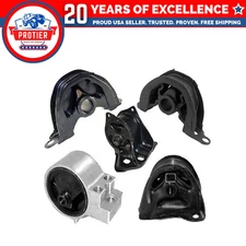 Fits 1994-1995 Honda Civic 1.6L EX Coupe Motor & Transmission Mount Set for