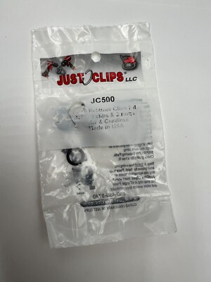 QTY 10 Just Clips JC500 1/2