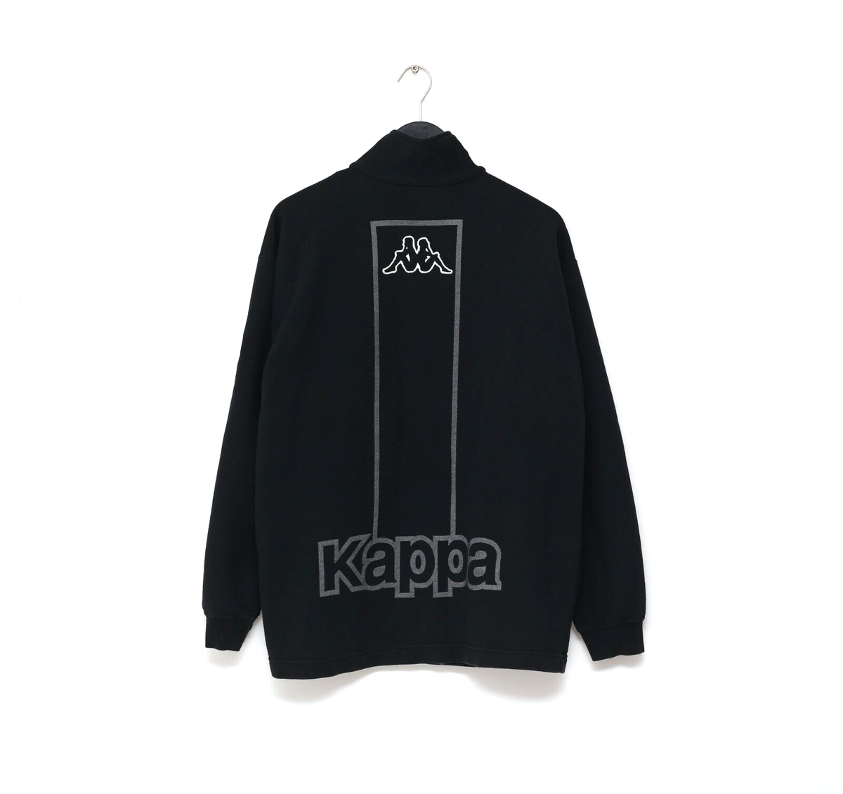 1997/98 JUVENTUS Vintage Kappa Centenary 1/4 Zip Sweatshirt Top (L