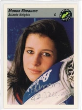 1993 Classic Hockey Prospects Manon Rheaume Autographed Signed Card NM-MT