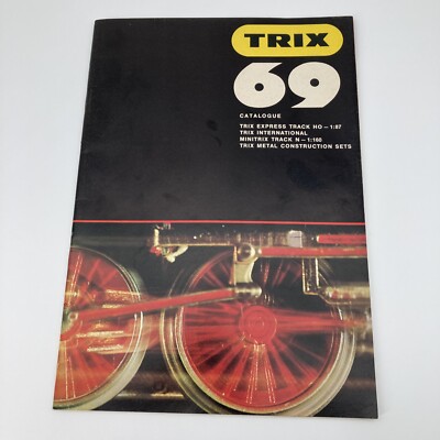 Trix Express International Minitrix Model Train Railroad Metal Kits Catalog 1969
