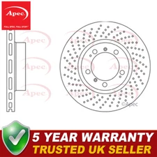 Apec Front Brake Disc Fits Porsche Boxster 911 Cayman 2.9 3.2 3.4 3.6 3.8 #1