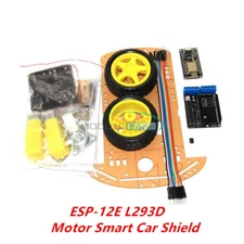 2WD Smart Car DIY Kit ESP8266 WiFi Control Lua L293D ESP NodeMCU Car for Arduino
