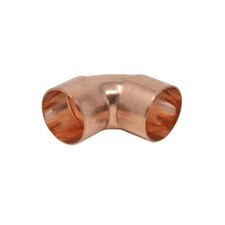 End Feed Copper Elbow Fittings 8mm 10mm 15mm 22mm 28mm Pipe Pack 5 10 25