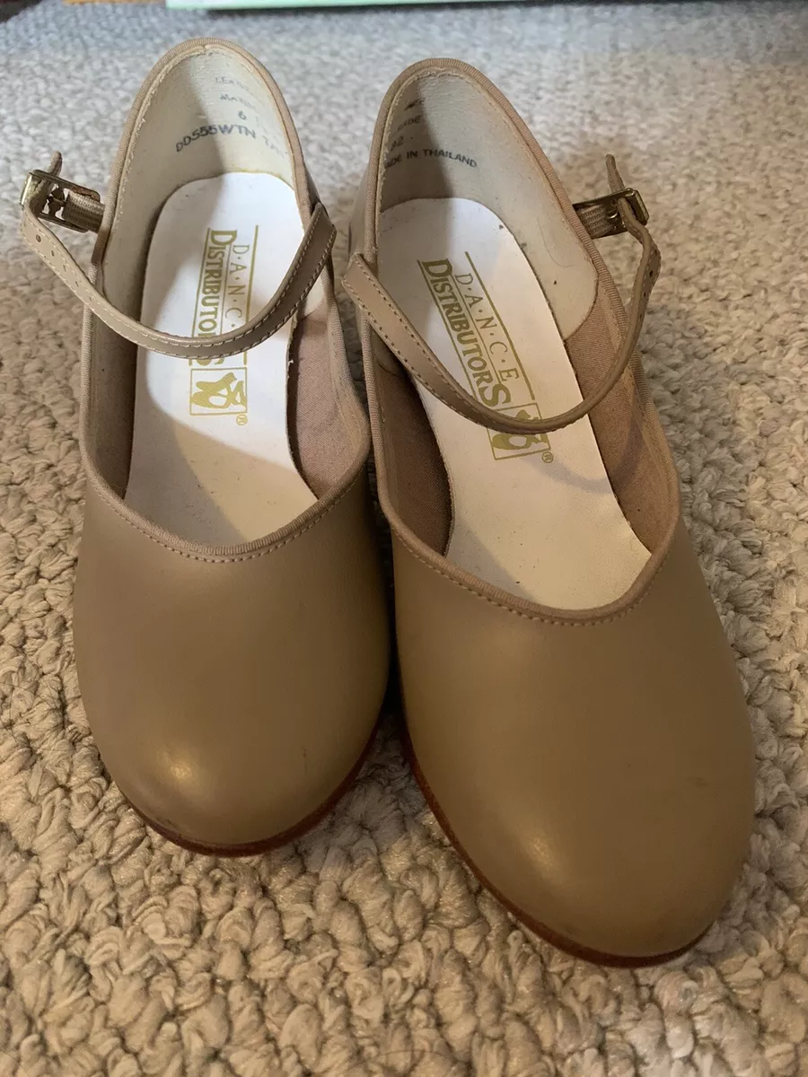 Tan character deals dance shoes