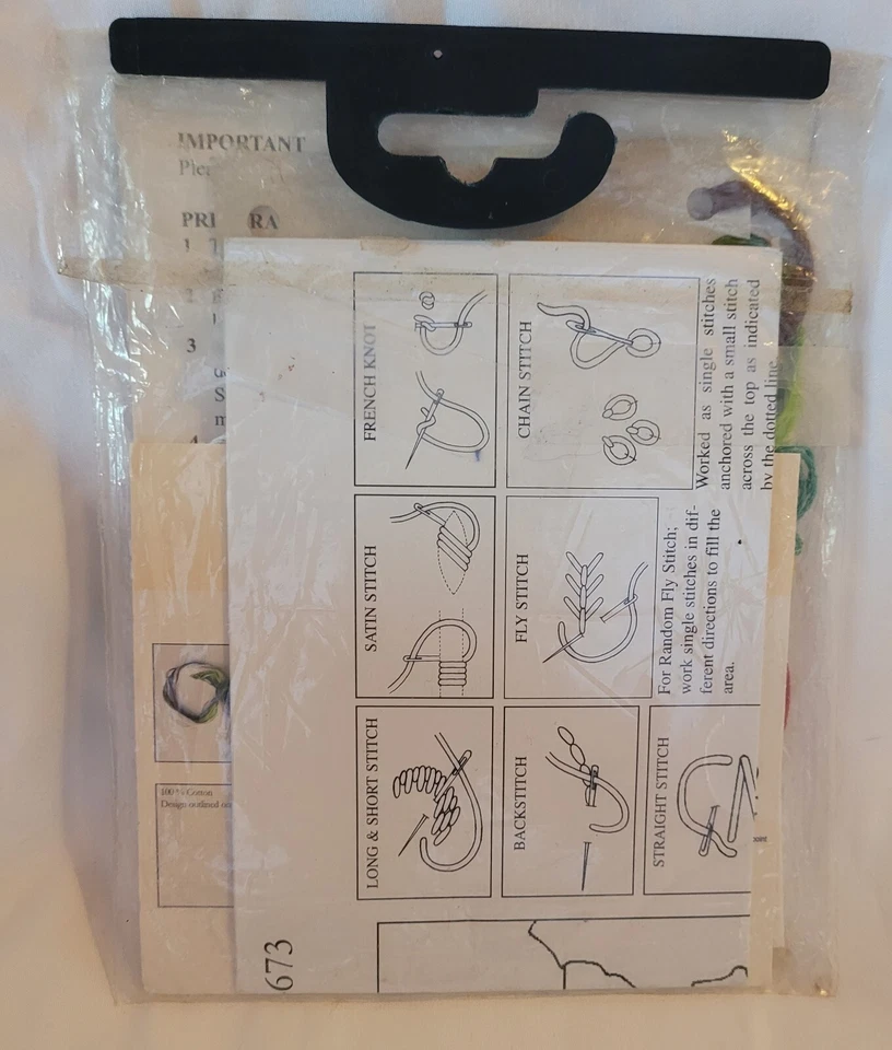  Kit de bordado The Cottage DMC nuevo Foto 3 de 3