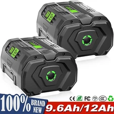 2Pack 12.0Ah 56V for EGO Power+ Lithium-ion Battery LB6003 LB5302 SNT2405 BA4200