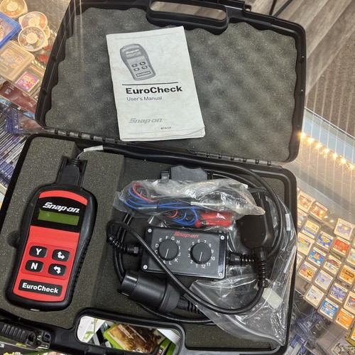 Snap-On EuroCheck Multi-System Reset Tool Complete Kit Set MTSC25