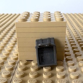 LEGO Star Wars Episode 4/5/6: Dark Gray Speeder Bikes Backpack, 2524, 7128, 1999